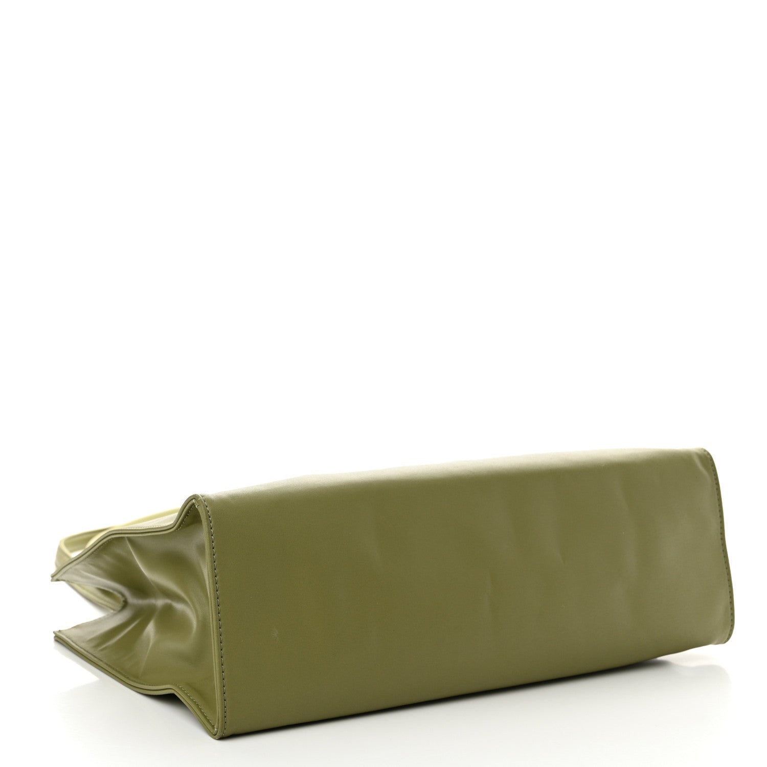Telfar Vegan Leather Medium Shopping Bag Drab 4 of 13