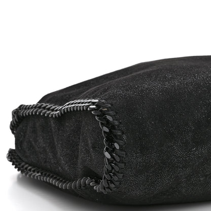 Stella McCartney Shaggy Deer Falabella Fold Over Tote Black 8 of 9