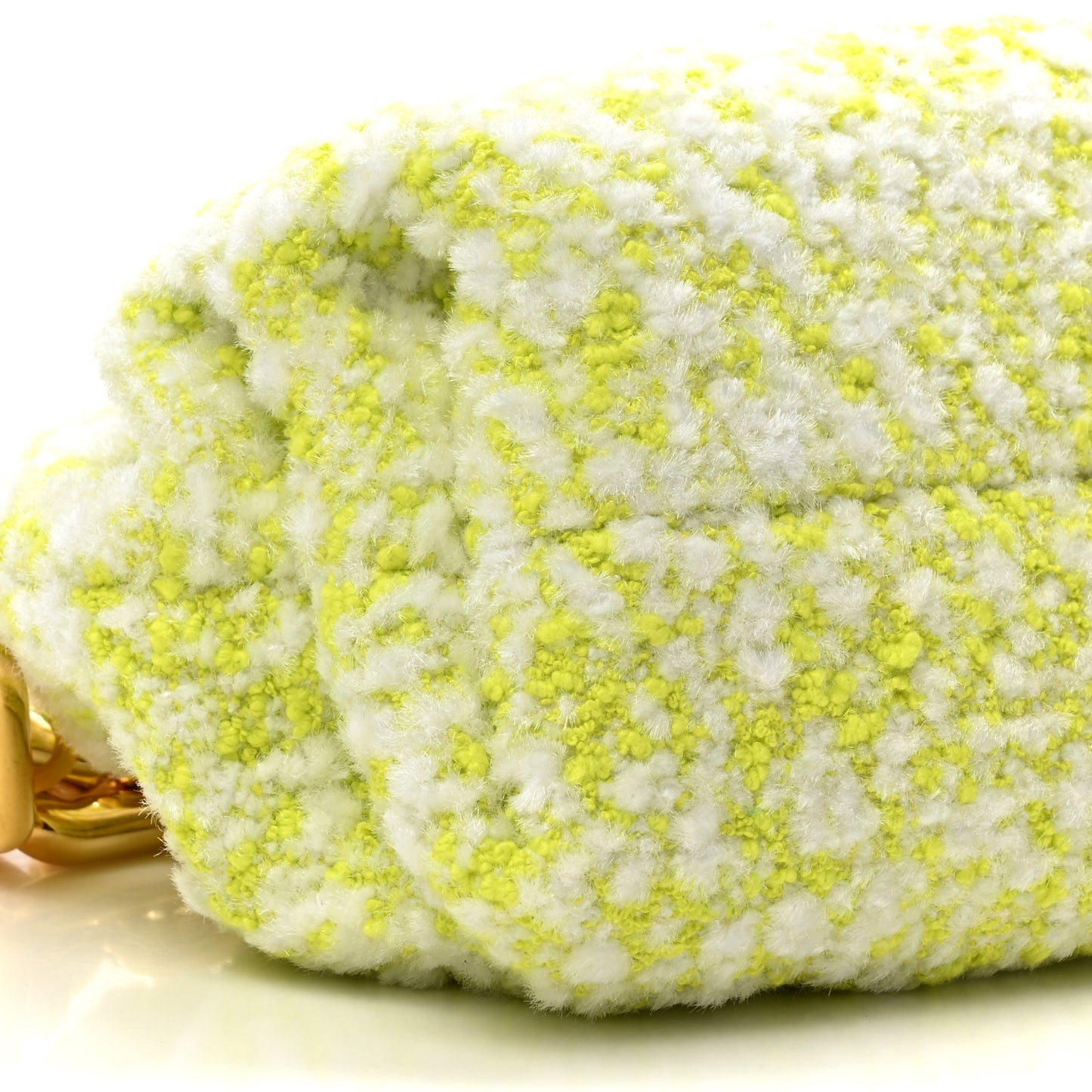 Boucle The Pouch Chain Seagrass White Chalk