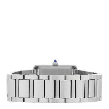 Cartier Stainless Steel 25mm Must de Cartier Tank Quartz Watch 3 of 5