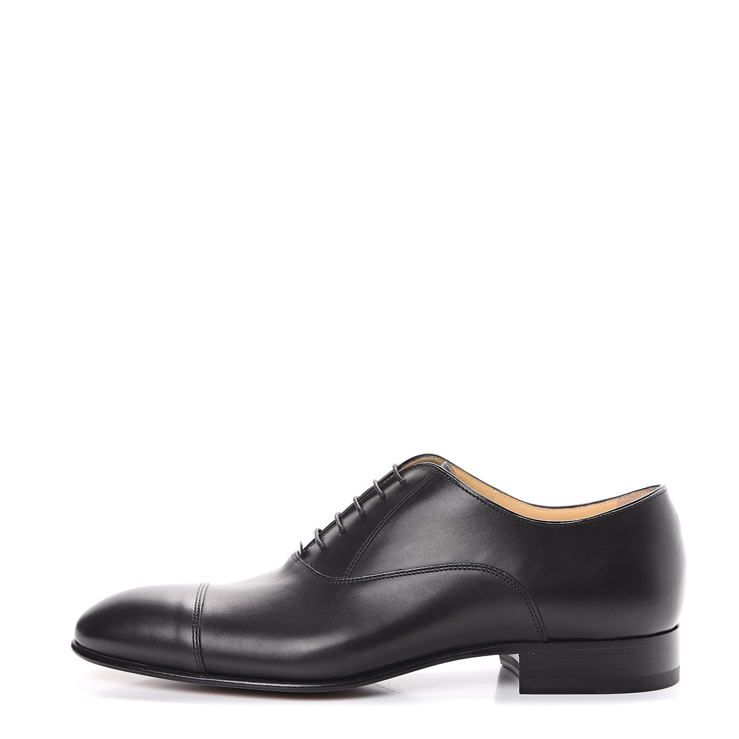 Smooth Calfskin Mens Loafers 42 Black