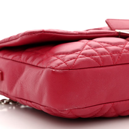 Christian Dior Lambskin Cannage Miss Dior Promenade Pouch Fuchsia 9 of 10