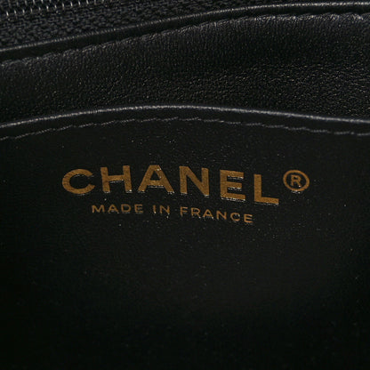 Chanel Tweed Patchwork Mini Rectangular Flap Black Grey White 5 of 8