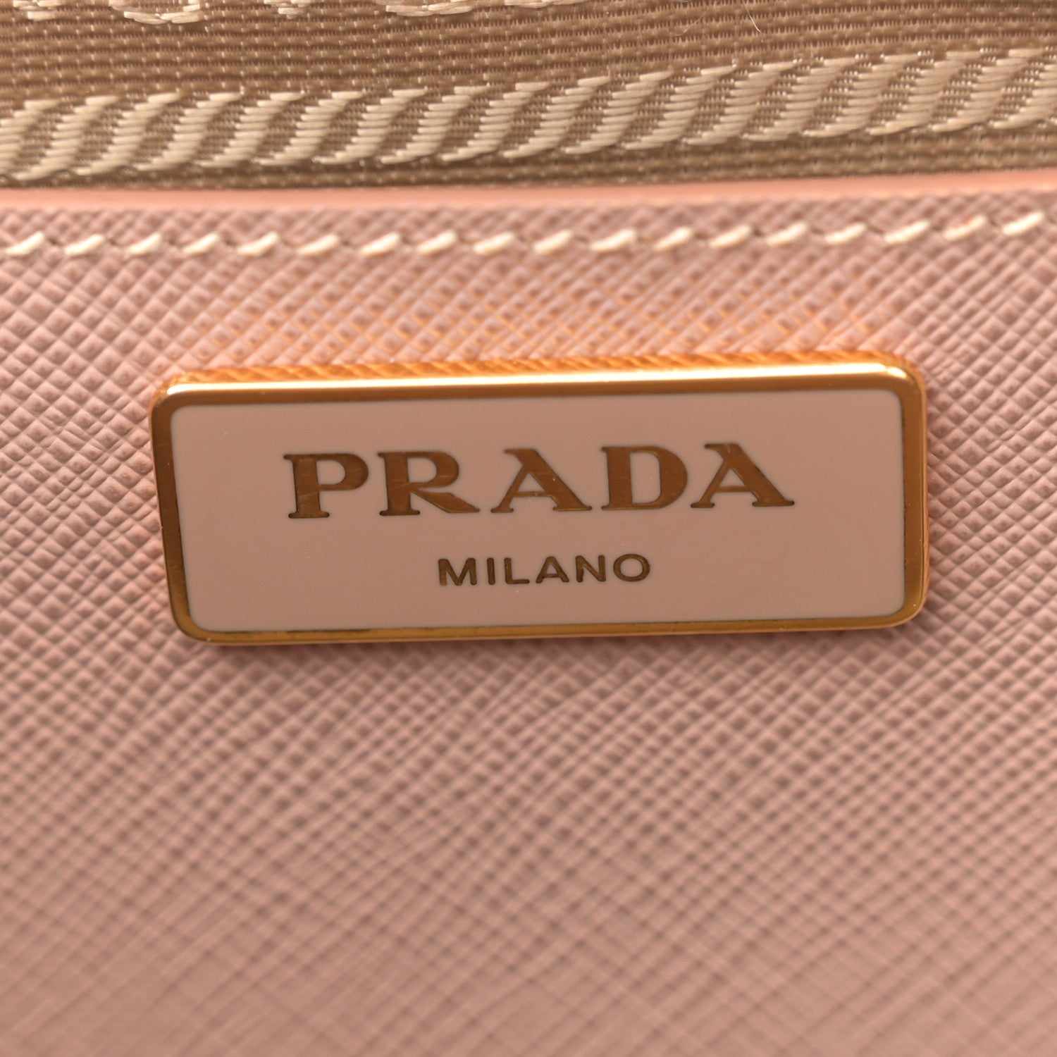 Prada Saffiano Large Galleria Double Zip Tote Cammeo 6 of 12