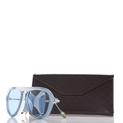 Gucci Aviator Sunglasses GG3737/S Blue 7 of 7
