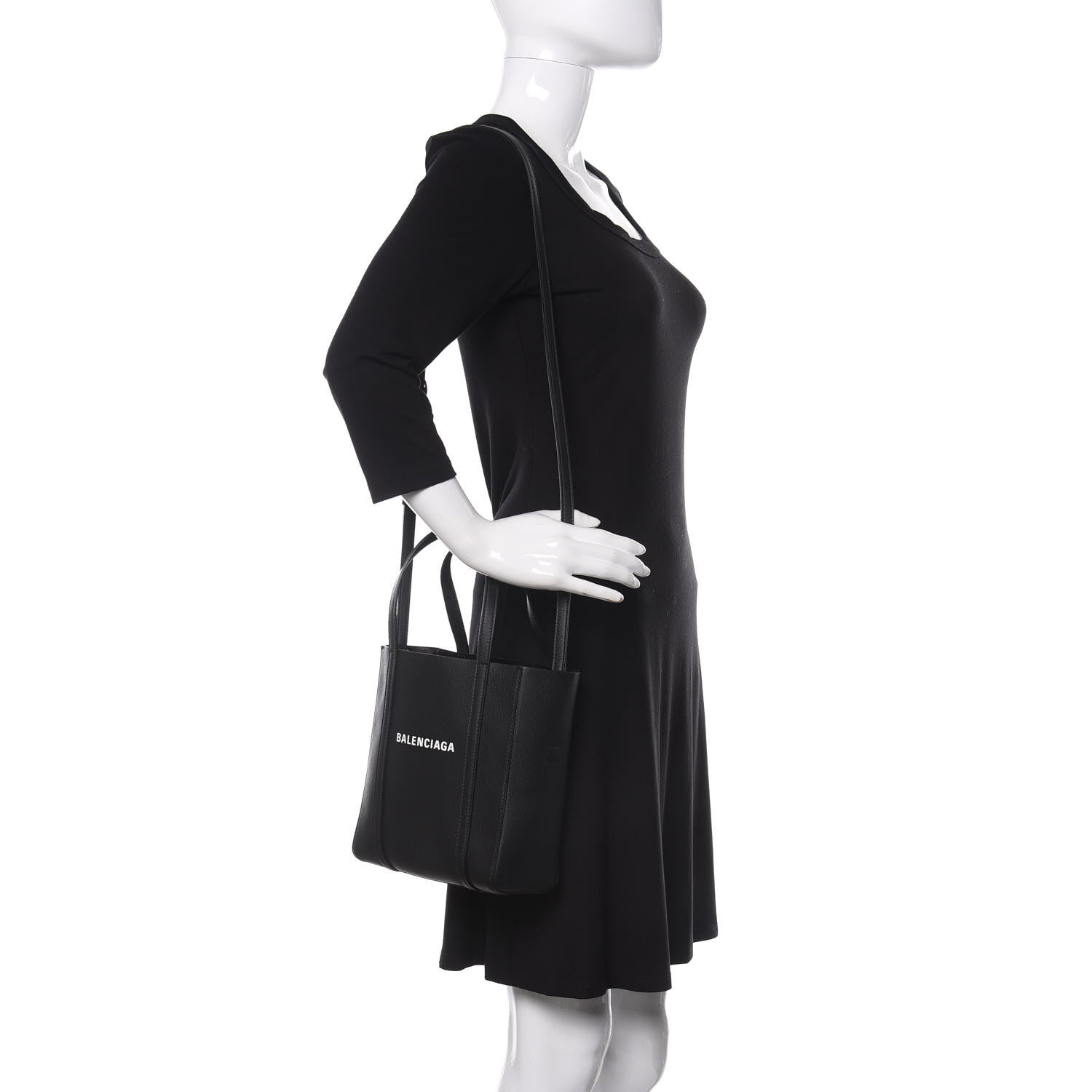 Balenciaga Calfskin XXS Everyday Tote Black 2 of 10