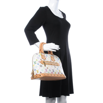 Louis Vuitton Monogram Multicolor Alma White 2 of 9