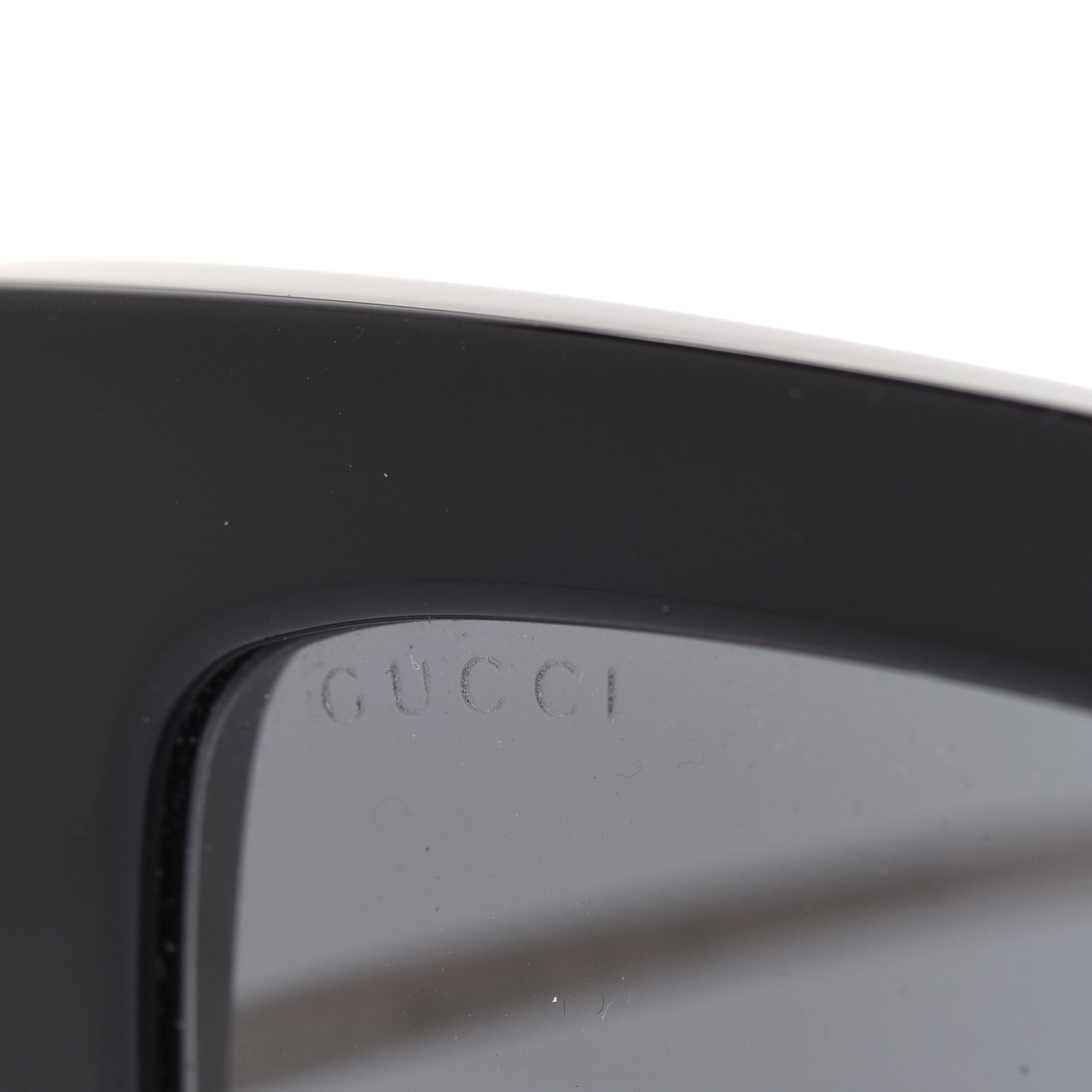 Acetate Oversize Square Frame GG0435S Sunglasses Black