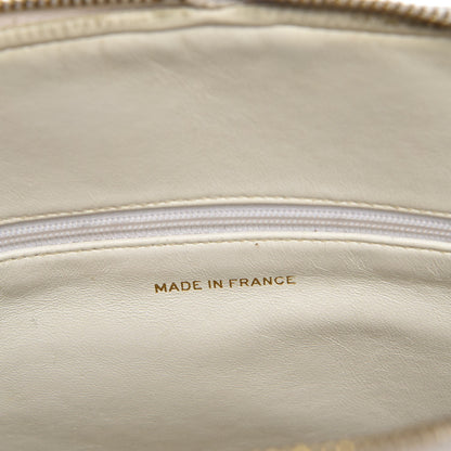 Chanel Caviar CC Tote White 6 of 13