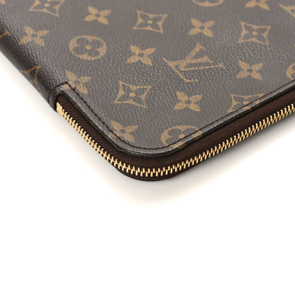 Louis Vuitton LOUIS VUITTON Monogram Poche Documents Portfolio Case 39 8 of 10