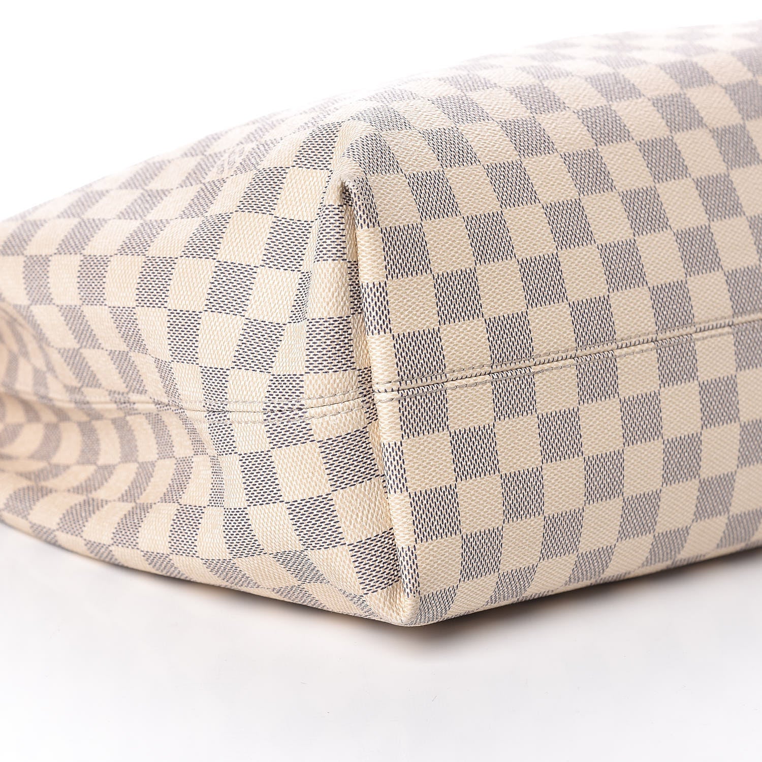 Louis Vuitton Damier Azur Graceful MM Rose Ballerine 9 of 11