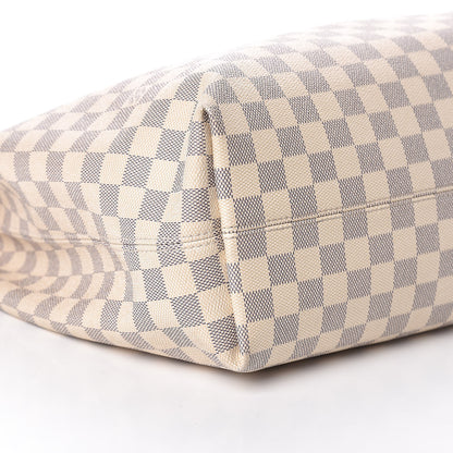 Louis Vuitton Damier Azur Graceful MM Rose Ballerine 9 of 11
