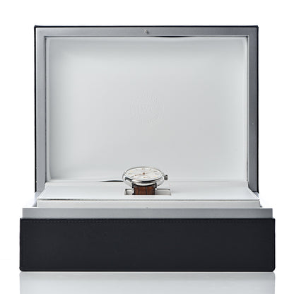 IWC Stainless Steel 18K Rose Gold Alligator 45mm Portofino Manual Winding Watch IW510103 9 of 9