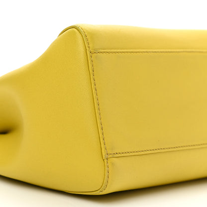 Fendi Nappa Mini Peekaboo Iconic Satchel Lime 10 of 11