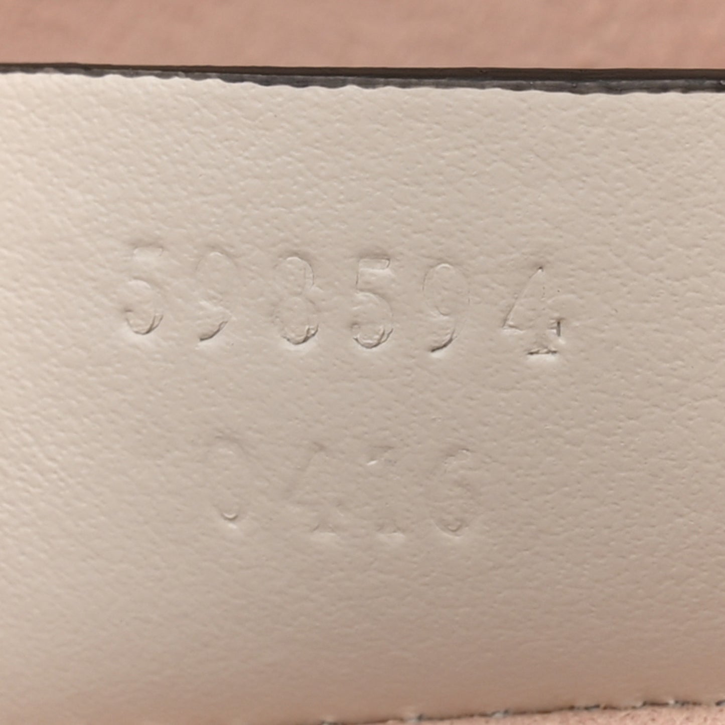 Calfskin Matelasse Mini GG Marmont Round Backpack White