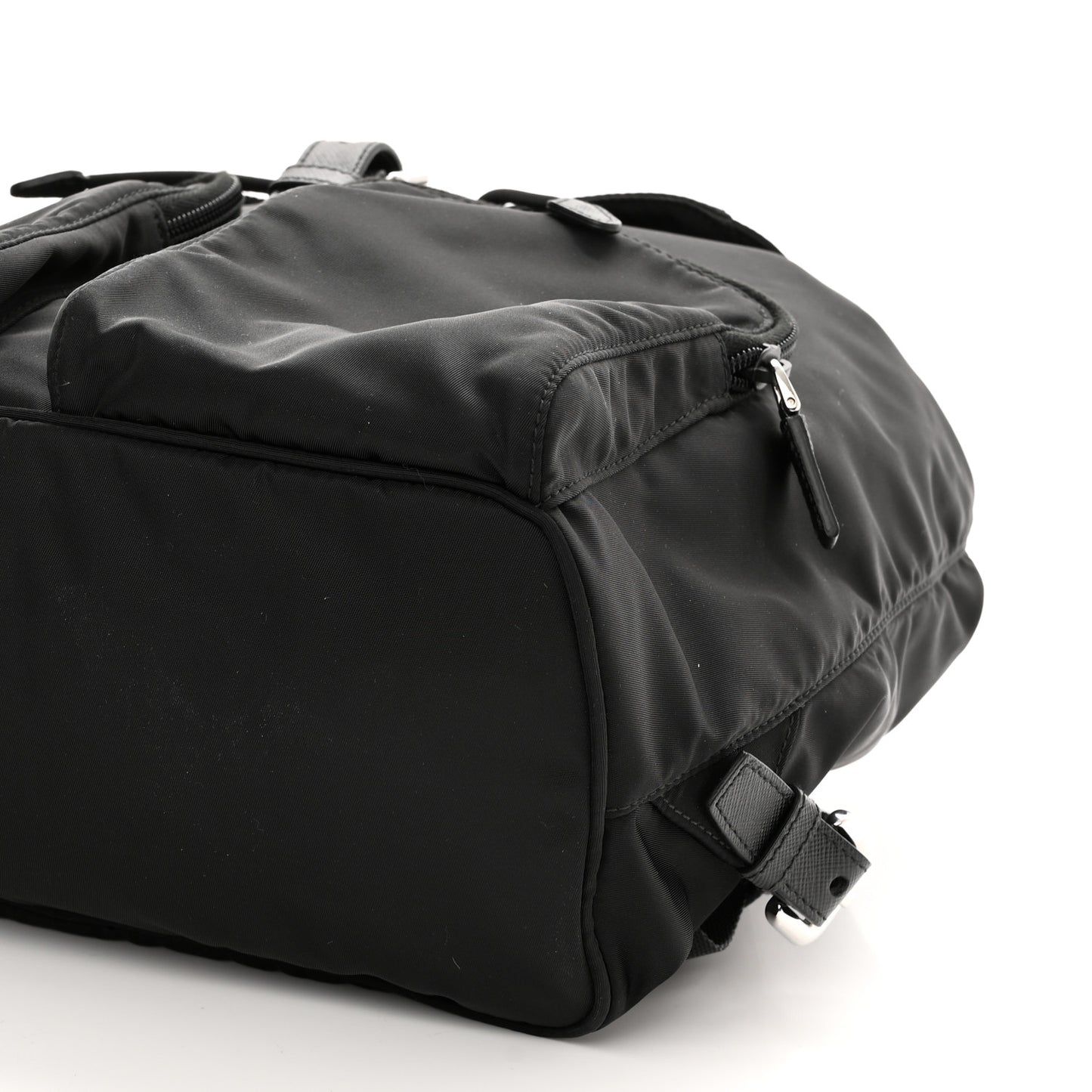 Nylon Vela Large Backpack Black