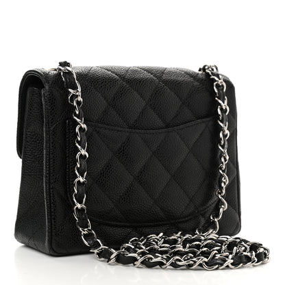 Chanel Caviar Quilted Mini Square Flap Black 2 of 9