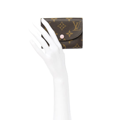 Louis Vuitton Monogram Rosalie Coin Purse Rose Ballerine 2 of 7