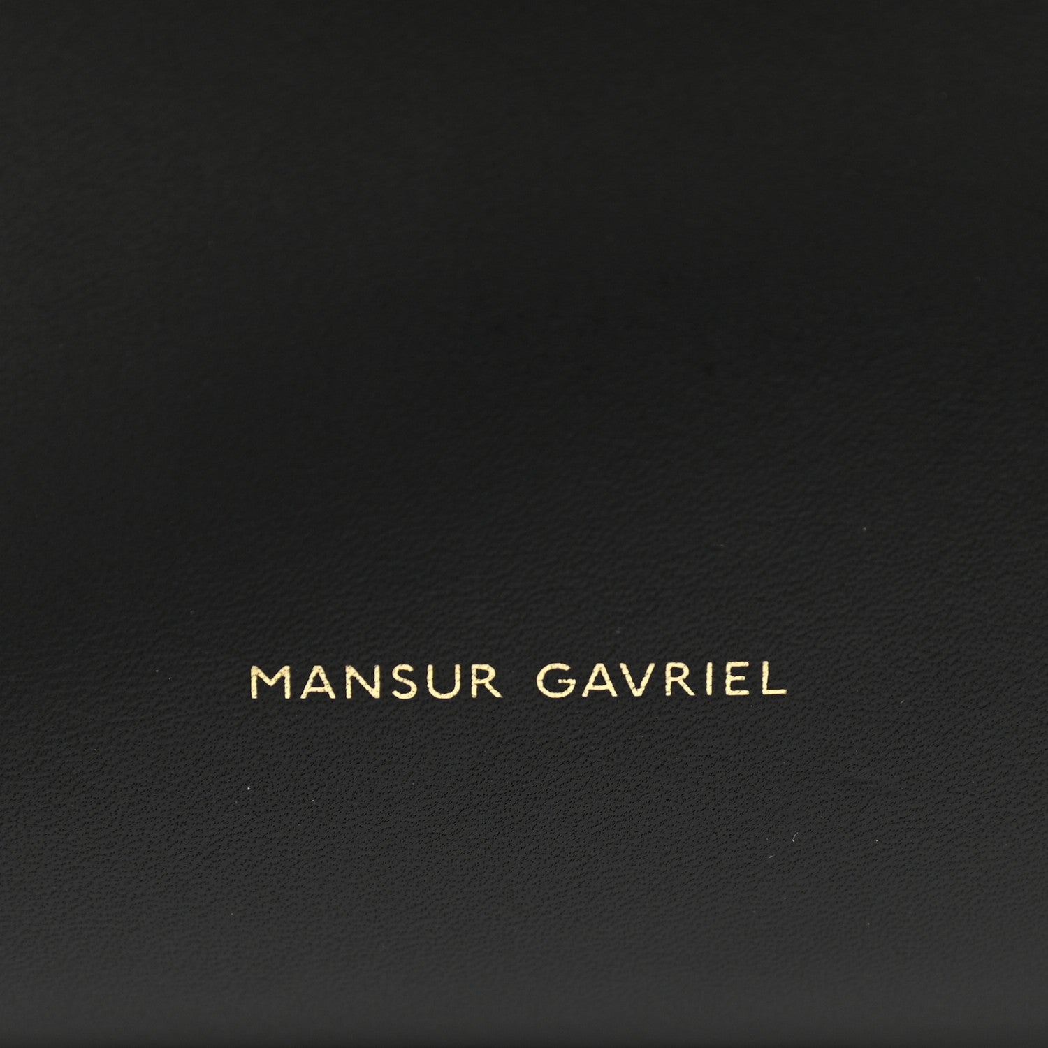 Mansur Gavriel Vegetable Tanned Calfskin Bucket Bag Black Royal 7 of 12
