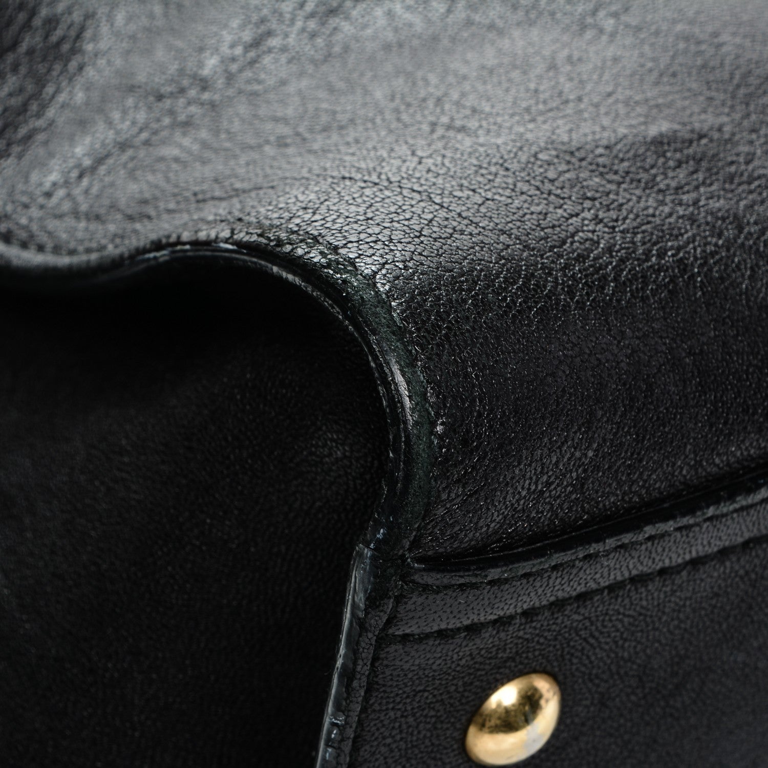 Saint Laurent Sheepskin Large Cabas ChYc Black 9 of 9