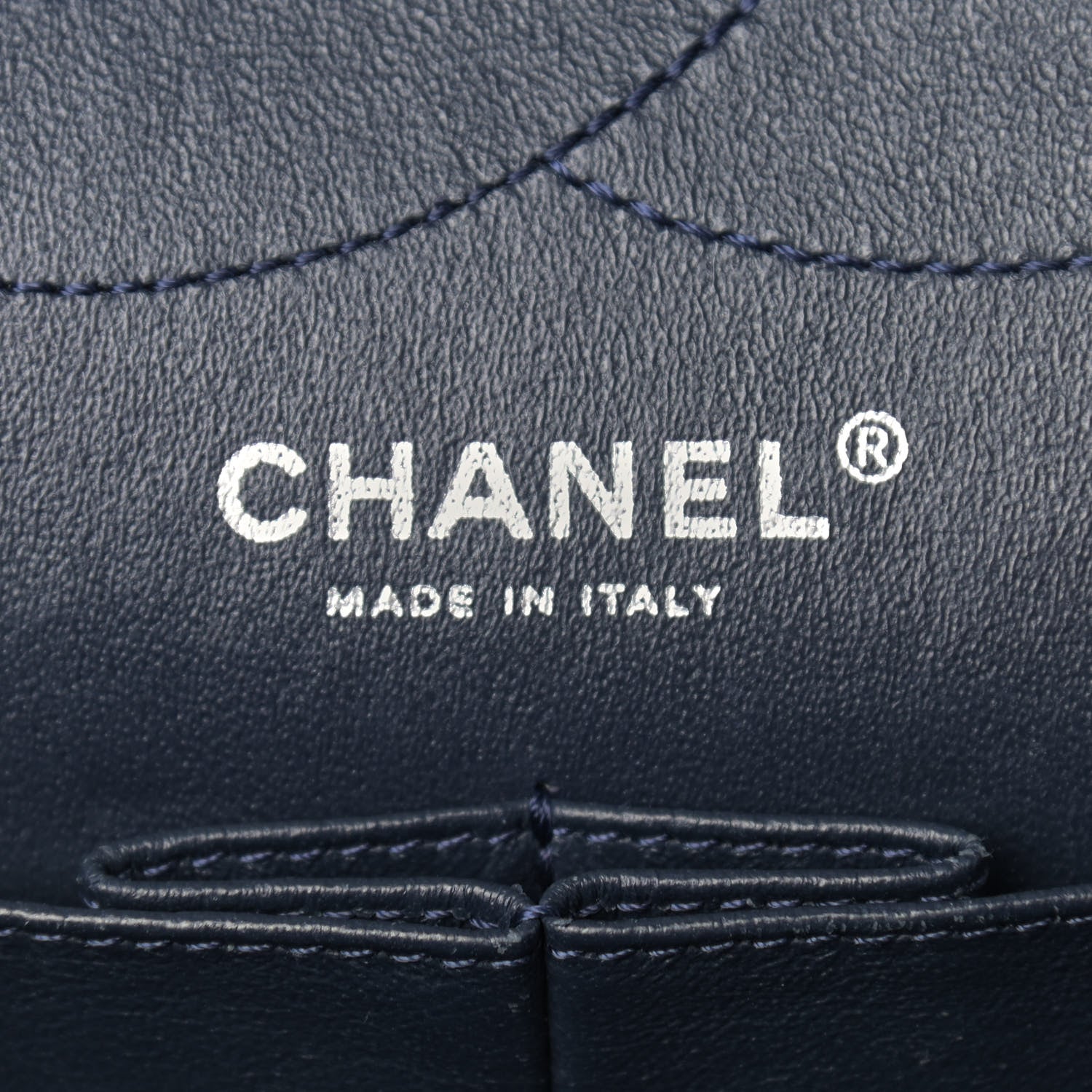 Chanel Patent Quilted 2.55 Reissue 227 Flap Dark Blue 6 of 16