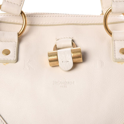 Saint Laurent Calfskin Large Muse Tote Bag Ivory 14 of 17