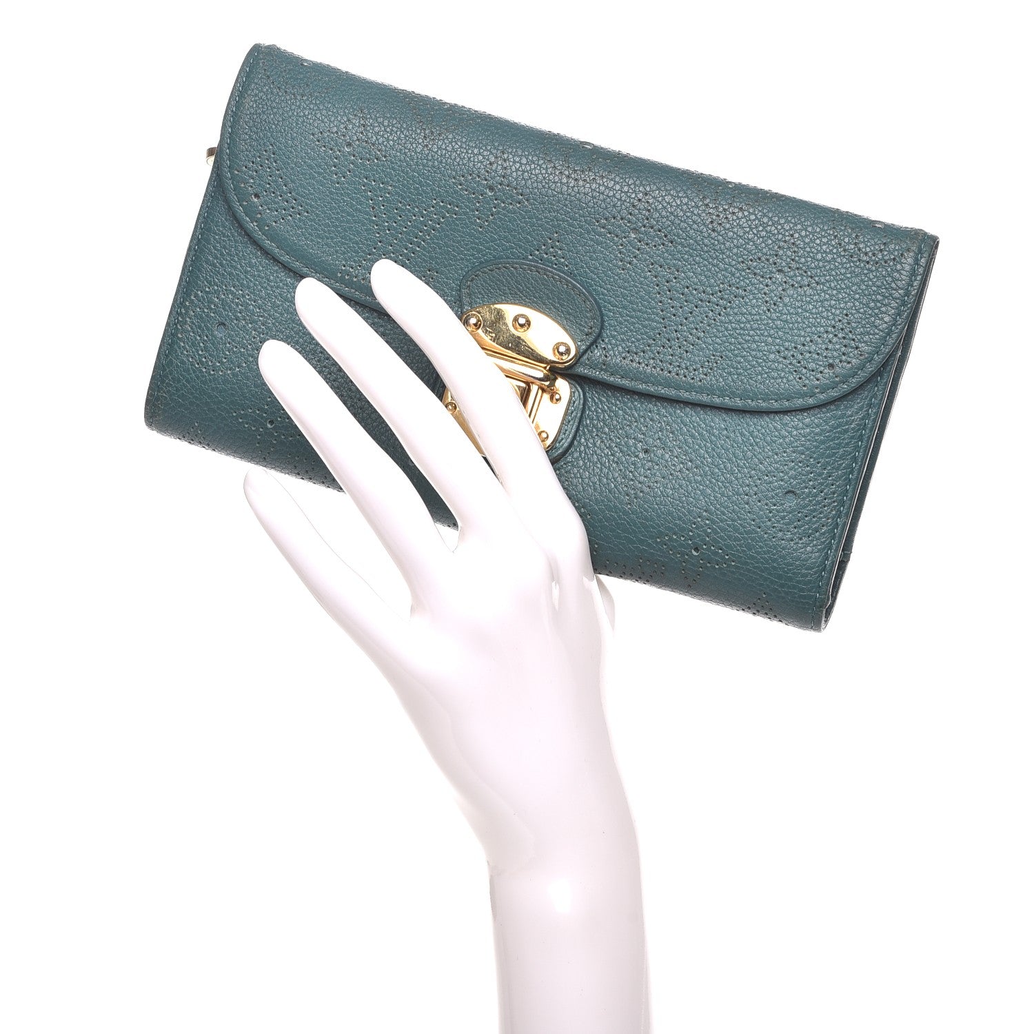 Louis Vuitton Mahina Amelia Wallet Lagon 2 of 9