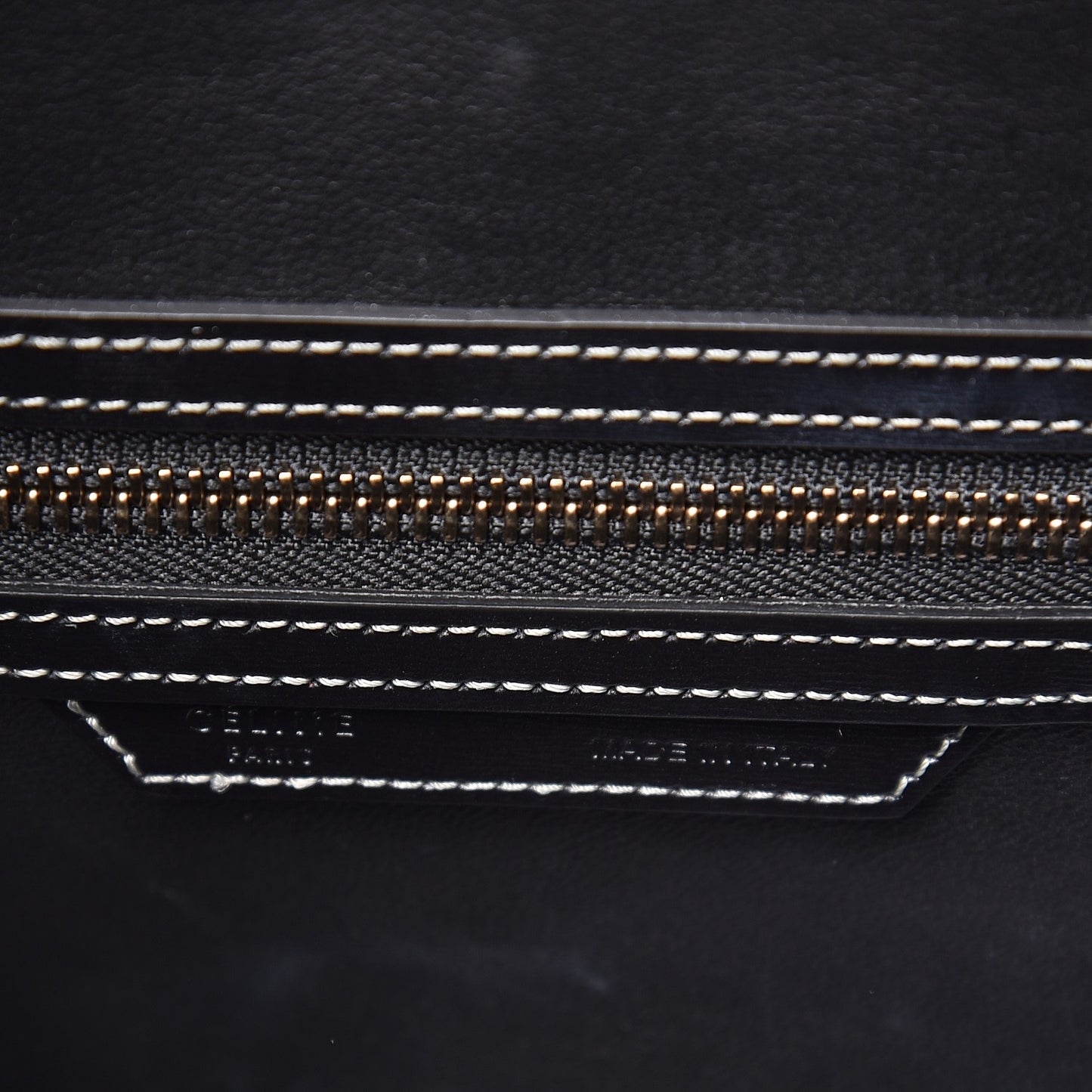 Smooth Calfskin Micro Tri-Color Luggage Dark Blue