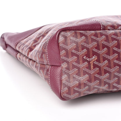 Goyard Goyardine Grenadines Hobo Burgundy 8 of 10