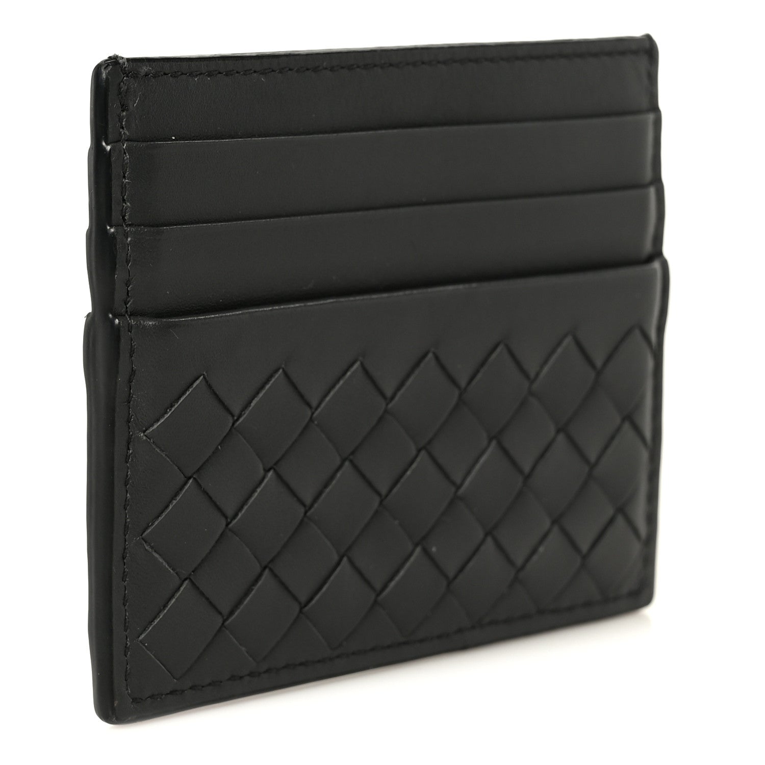 Bottega Veneta Nappa Intrecciato Card Holder Ardoise 3 of 9