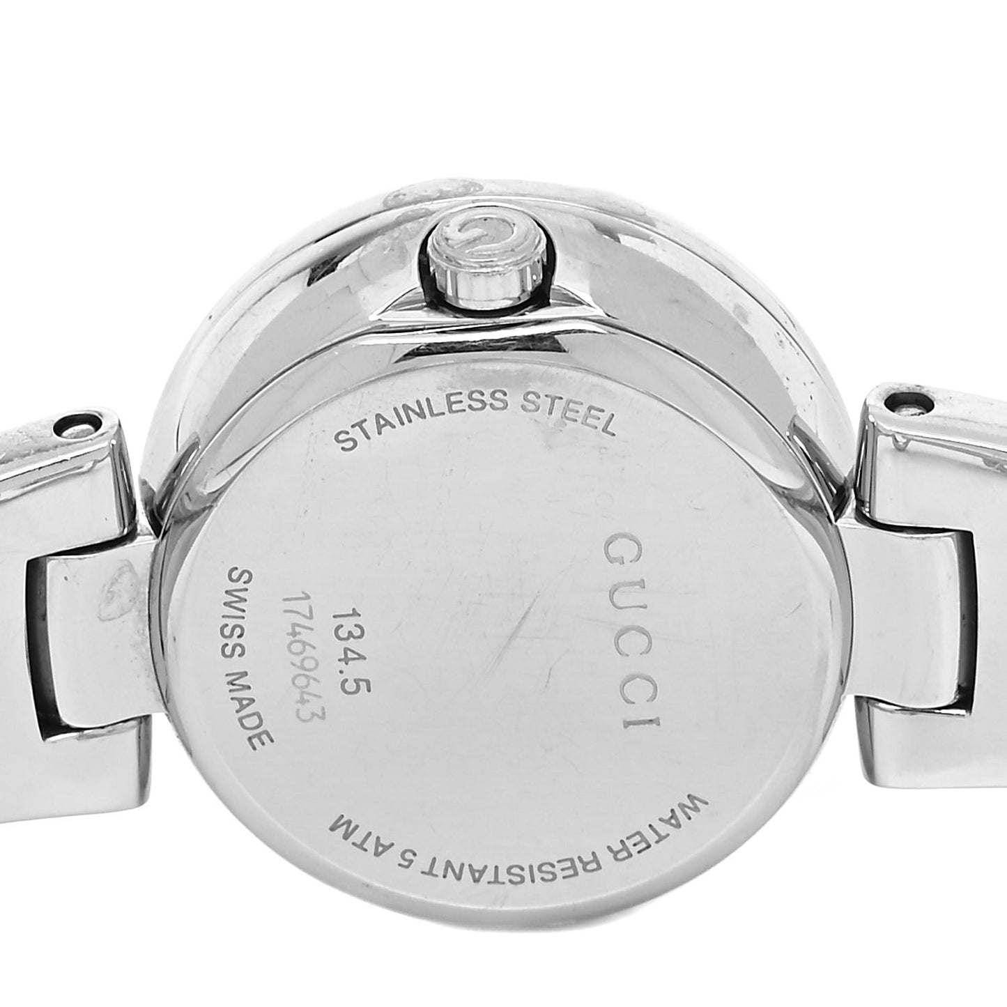 Stainless Steel 24mm Guccissima Quartz Watch