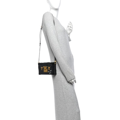 Louis Vuitton Epi Petite Malle Black 2 of 11