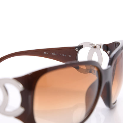 Chanel CC Sunglasses 6014 Brown 5 of 7