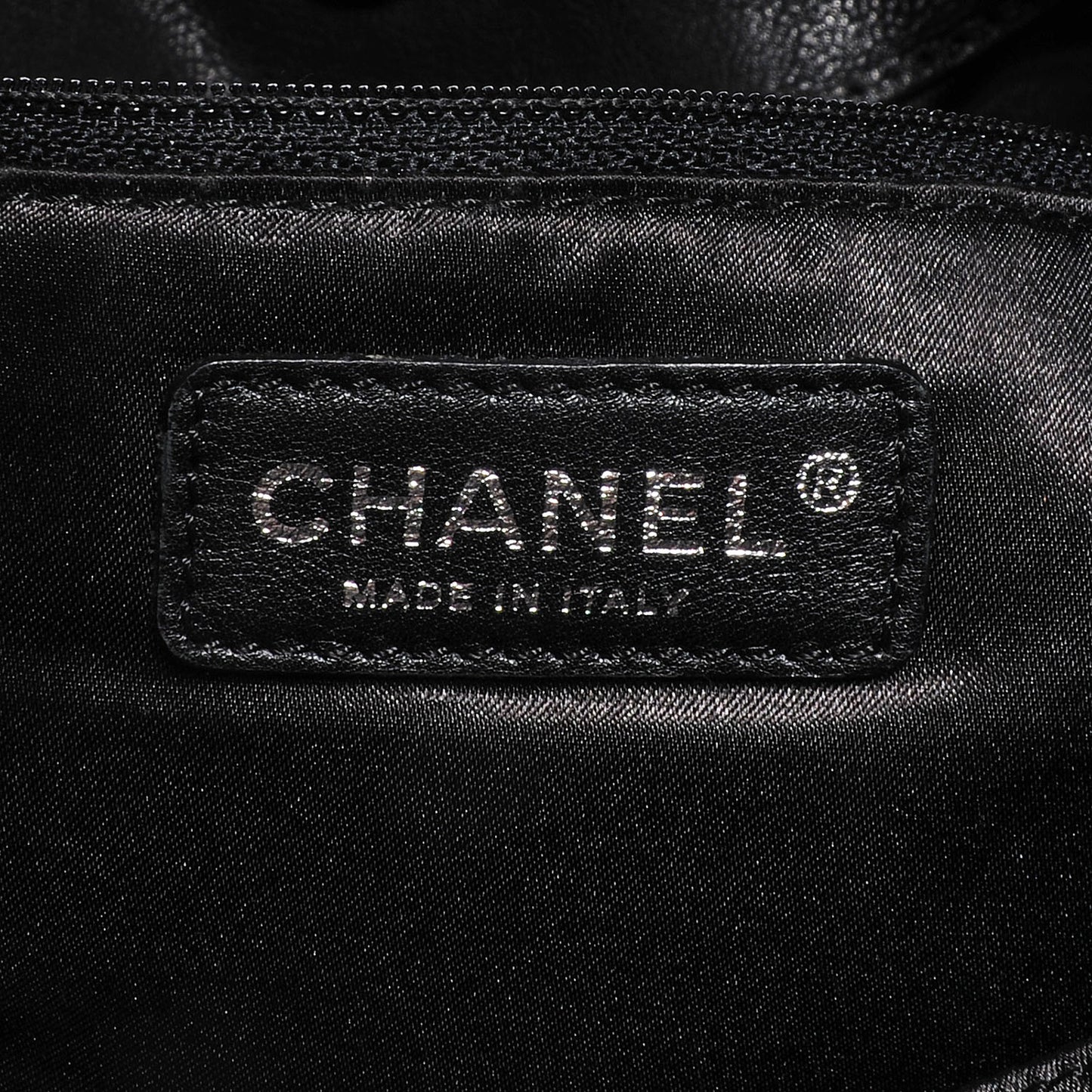 Calfskin Baby Coco Cabas Black