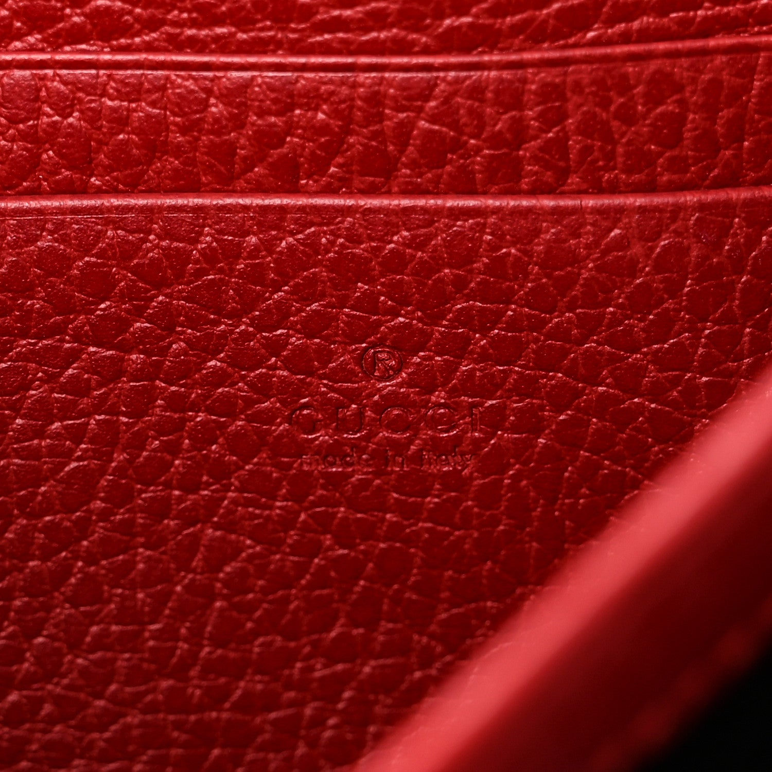Gucci Calfskin Mini Dionysus Chain Wallet Hibiscus Red 6 of 9
