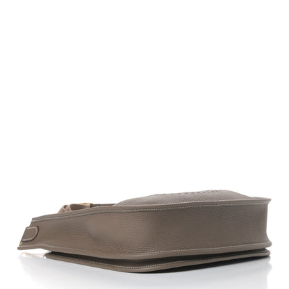 Hermes Taurillon Clemence Evelyne III PM Etoupe 3 of 4