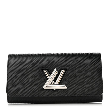 Louis Vuitton Epi Twist Wallet Black 1 of 7
