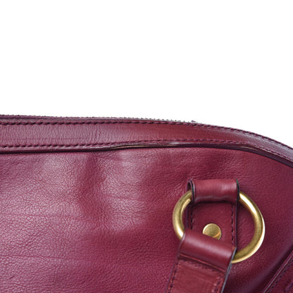 Saint Laurent Calfskin Large Muse Cherry 8 of 10