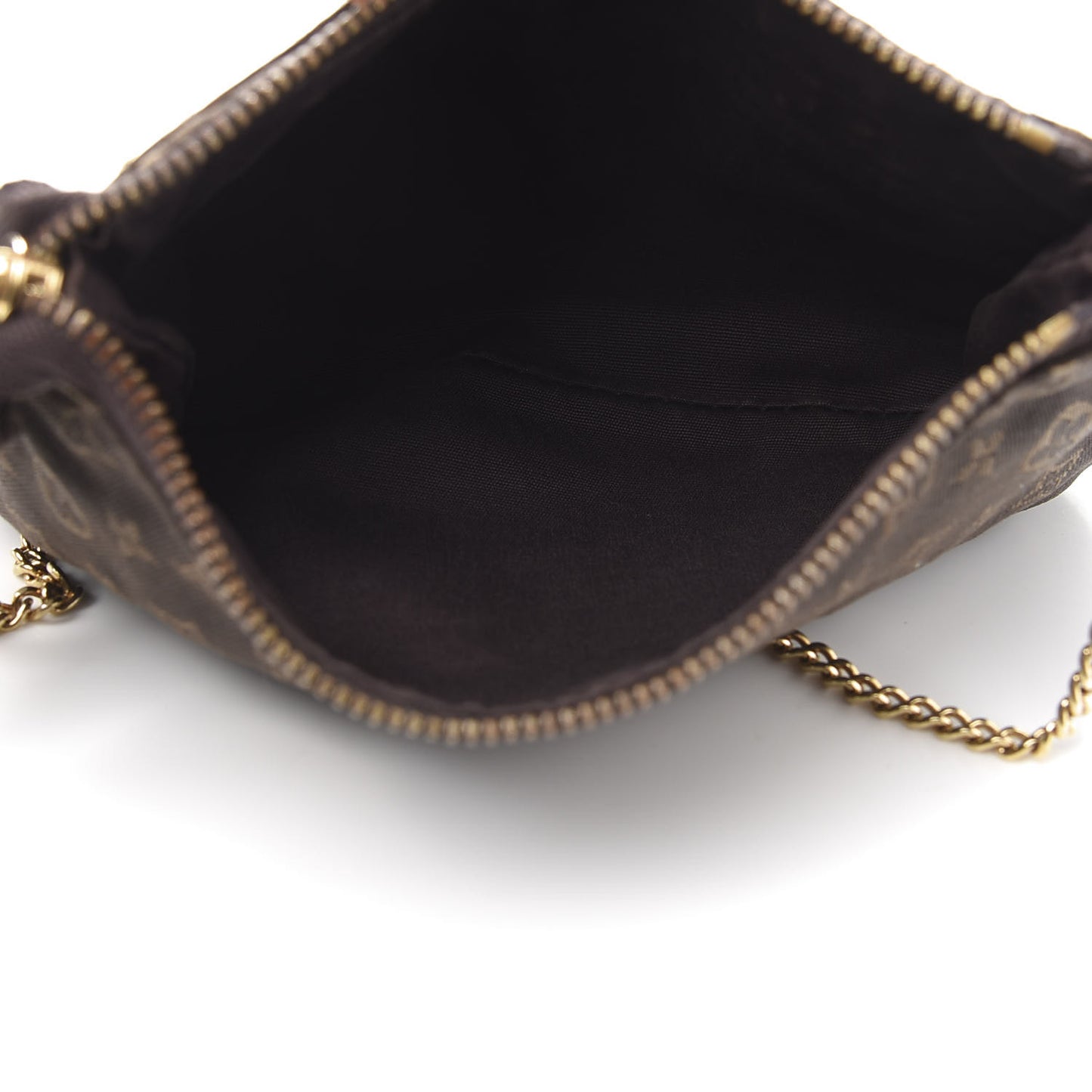 Monogram Idylle Mini Pochette Accessories Fusain