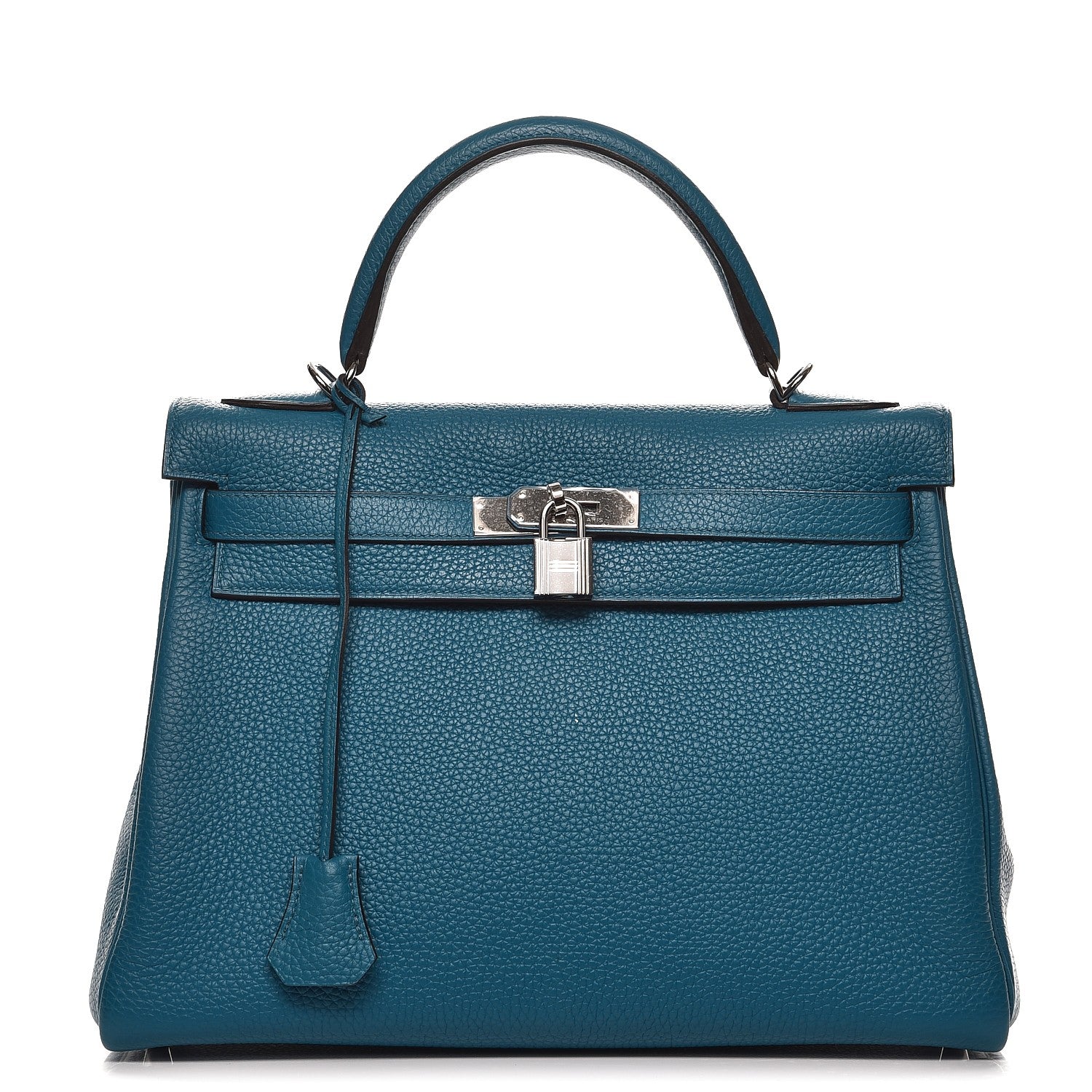 Hermes Togo Kelly Retourne 32 Bleu Izmir 1 of 35