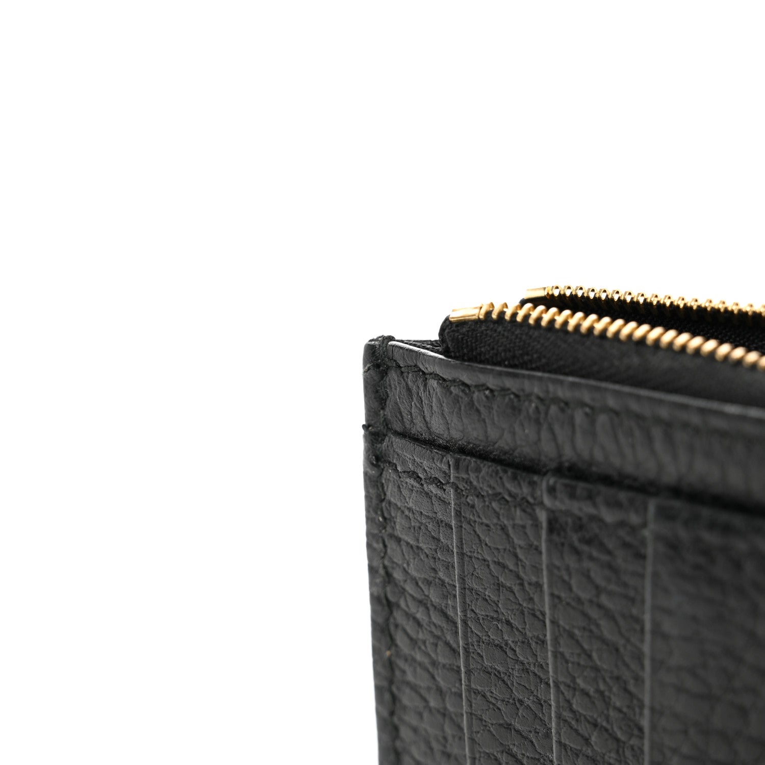 Gucci Dollar Calfskin GG Marmont Coin Case Card Holder Black 6 of 8