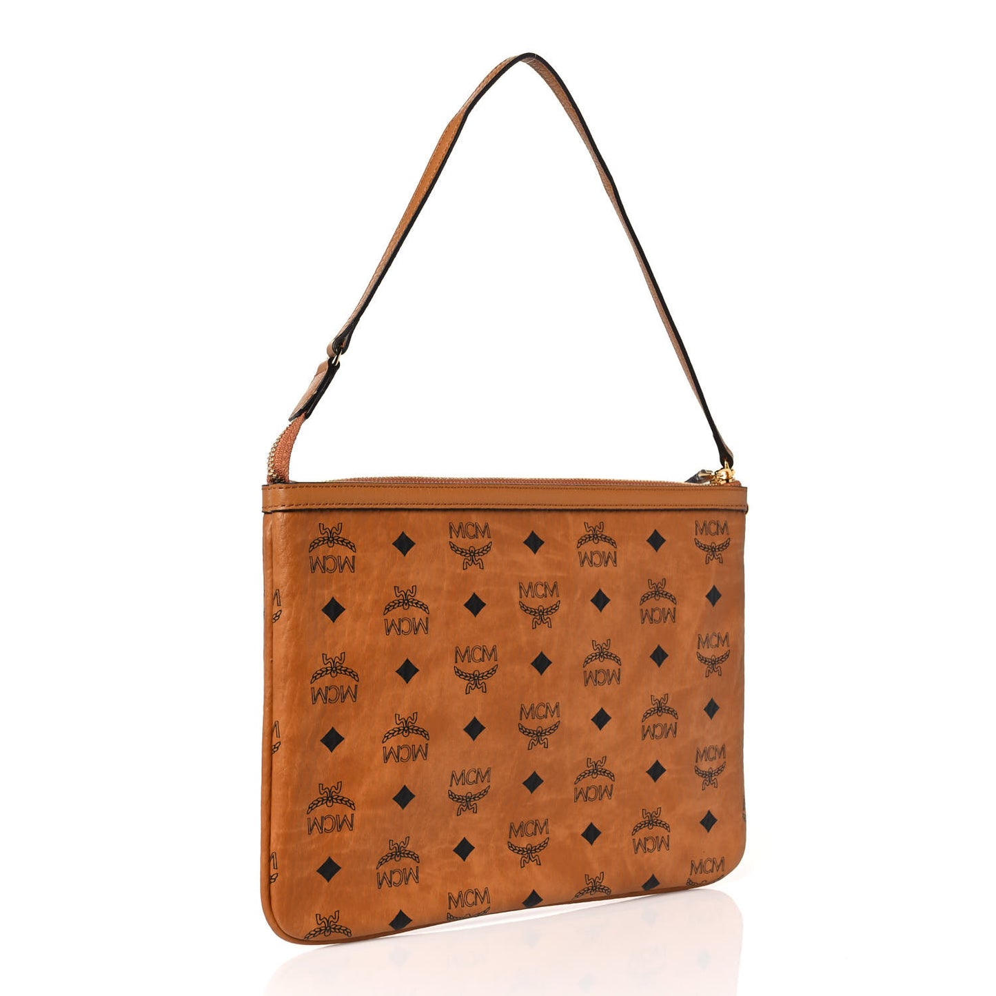 Visetos Liz Shopper Tote Pouch Cognac