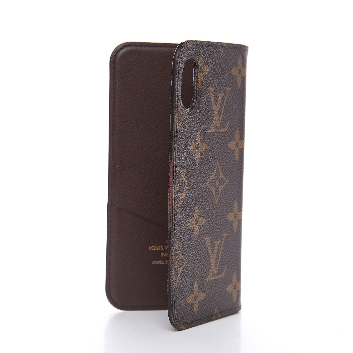Louis Vuitton Monogram iPhone X Folio Case 3 of 8