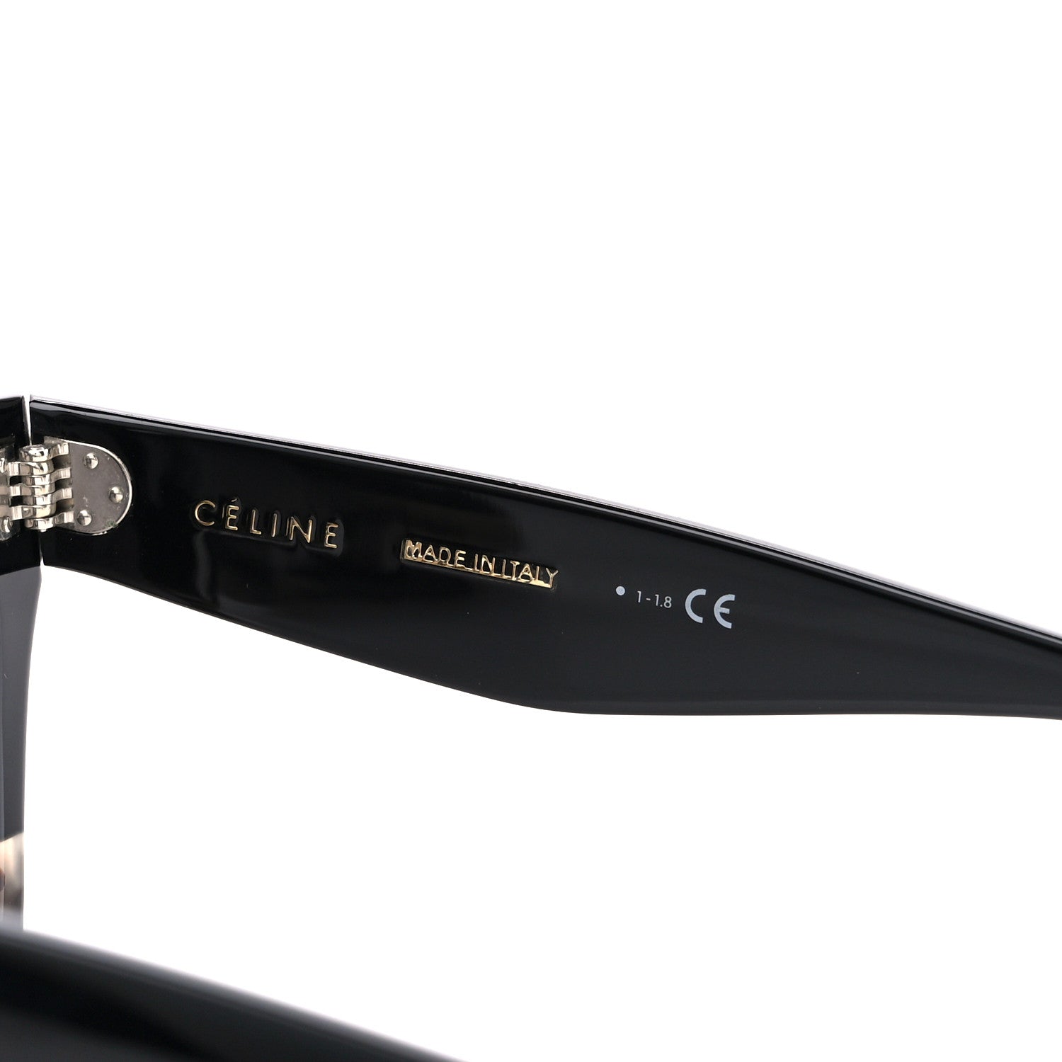 Celine Acetate Cat Eye Sunglasses CL40004I Havana Black 7 of 8