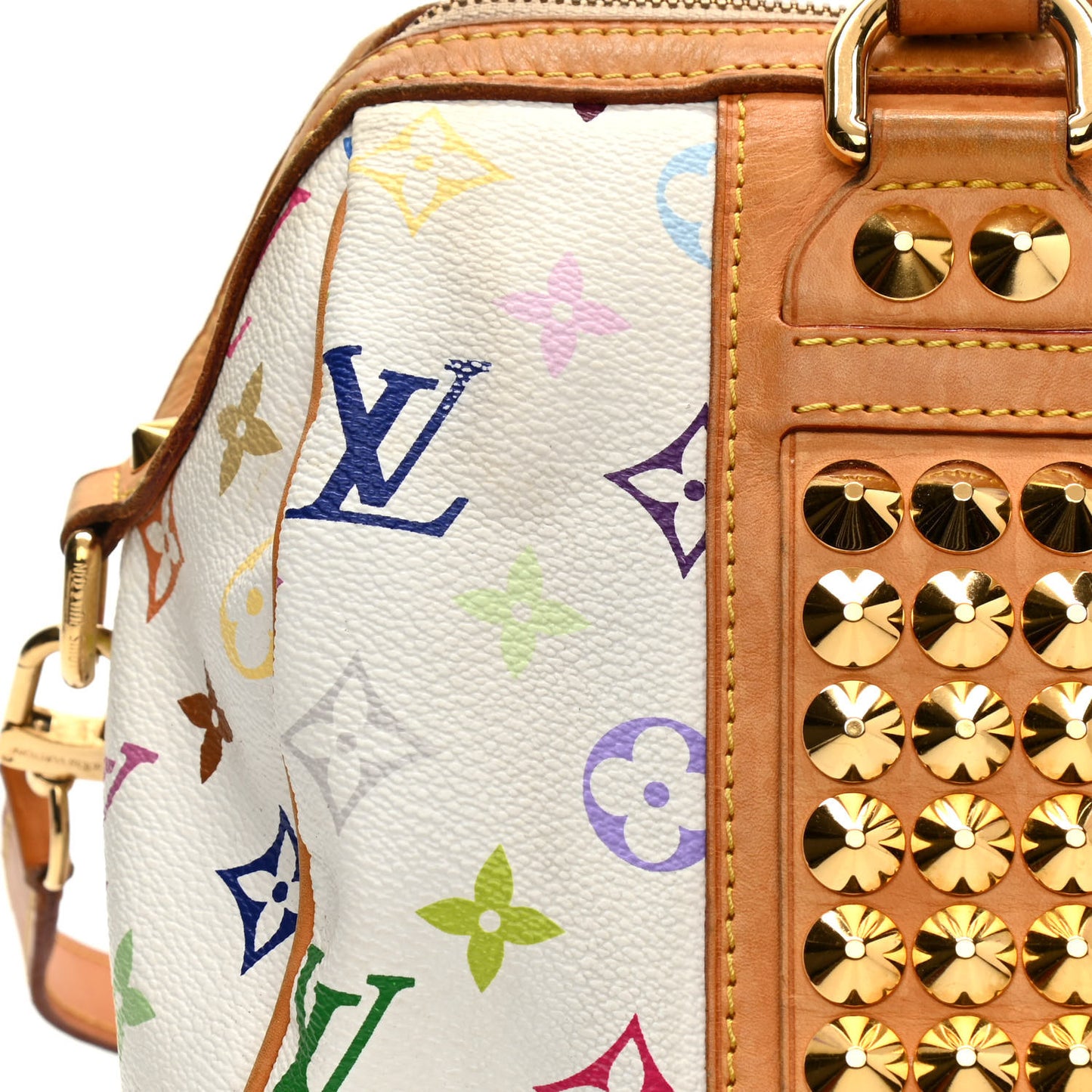 Monogram Multicolor Courtney GM White