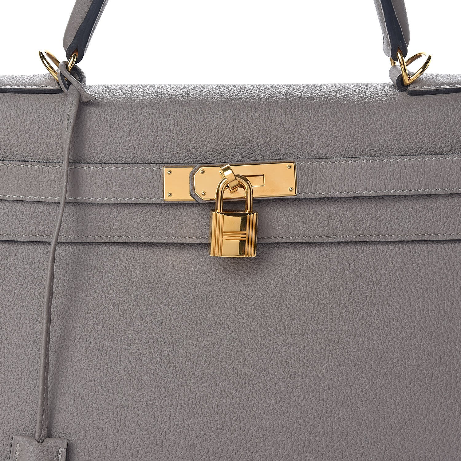 Hermes Togo Kelly Retourne 32 Gris Asphalte 38 of 48