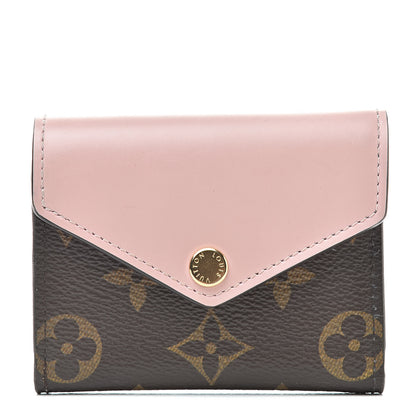 Louis Vuitton Monogram Zoe Wallet Rose Ballerine 1 of 10