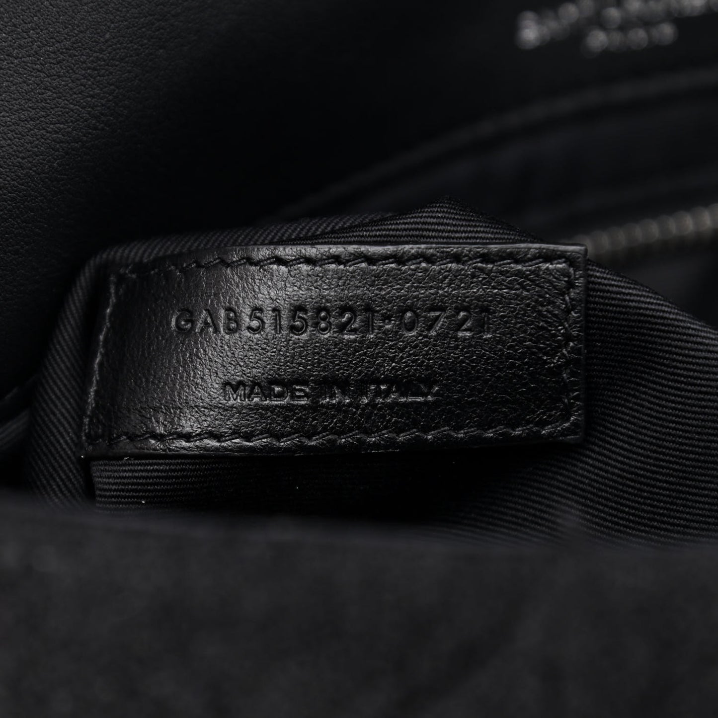 Wool Monogram Medium Jamie Black