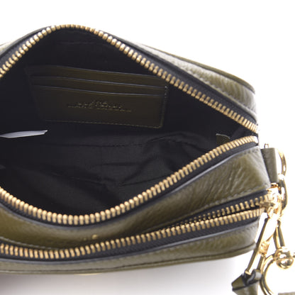 Marc Jacobs Supple Natural Grain Calfskin The Softshot 21 Balsam Fir 6 of 11