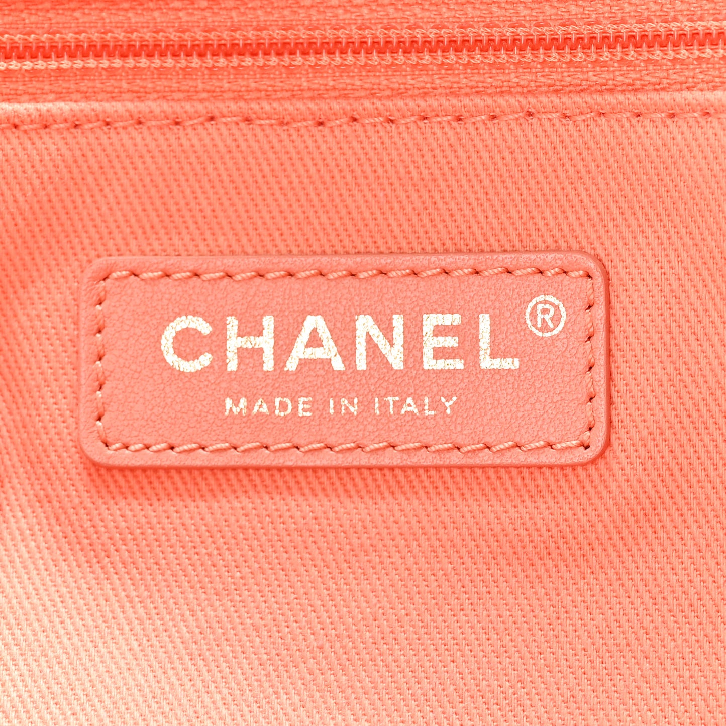 Mixed Fibers Small Deauville Tote Light Orange